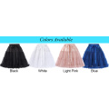 Belle Poque Luxus 3-Ebenen Soft Tüll Netting Licht rosa Crinoline Petticoat Underskirt für Retro Vintage Kleider BP000226-3